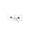 ERGOTRON uchwyt ścienny HX Wall Dual Monitor Arm White - nr 7