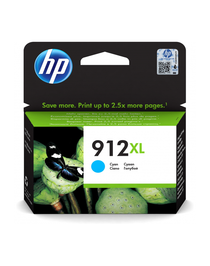 hp inc. HP 912XL High Yield Cyan Ink główny