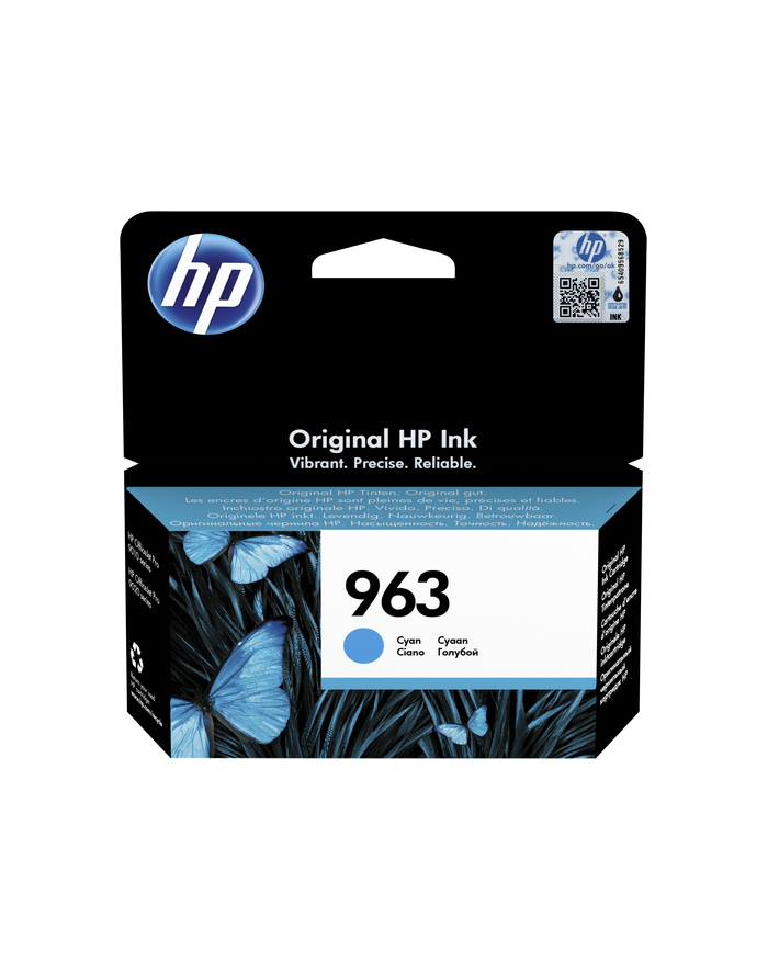 hp inc. HP 963 Cyan Original Ink Cartridge główny