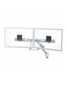 ERGOTRON uchwyt ścienny HX Wall Dual Monitor Arm White - nr 12