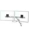 ERGOTRON uchwyt ścienny HX Wall Dual Monitor Arm White - nr 4