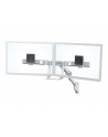 ERGOTRON uchwyt ścienny HX Wall Dual Monitor Arm White - nr 6