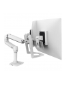 ERGOTRON Uchwyt na biurko LX DUAL DIRECT HANDLE KIT WHITE - nr 10