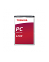 toshiba europe TOSHIBA HDWL110UZSVA Dysk twardy Toshiba L200, 2.5, 1TB, SATA/600, 5400RPM, 128MB cache - nr 25