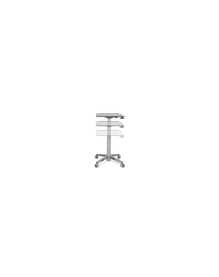 ERGOTRON LEARNFIT 16inchTRAVEL ADJUSTABLE STANDING DESK CLEAR ANODIZED główny