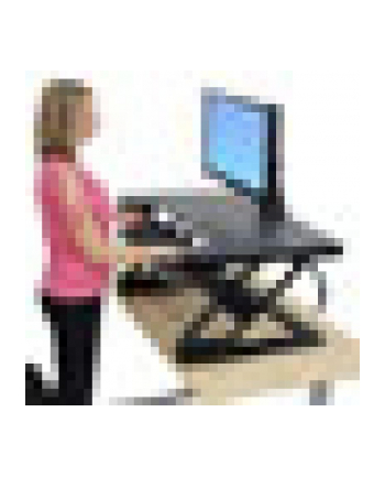 ERGOTRON STAND TABLE TOP WORKFIT-T ERGOTRON BLACK