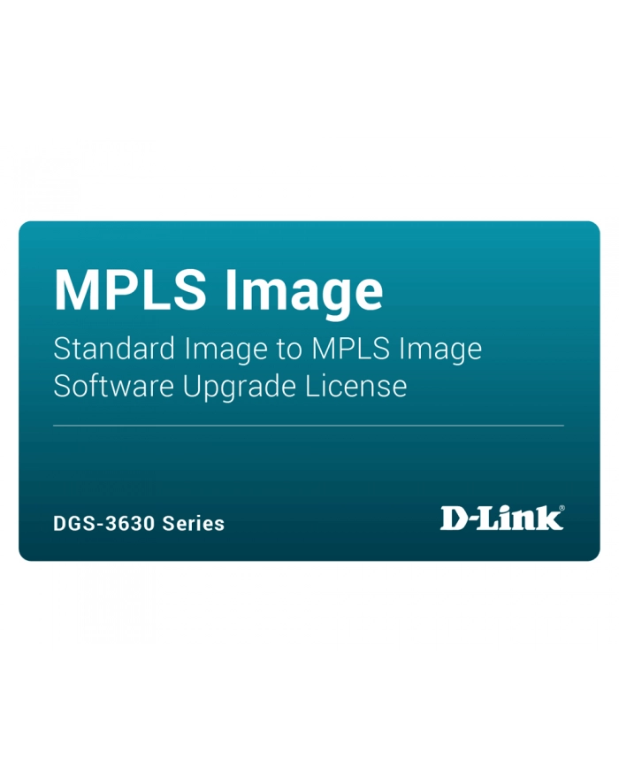 D-LINK DGS-3630-52PC Update License from Standard Image SI to Extended Image EI główny