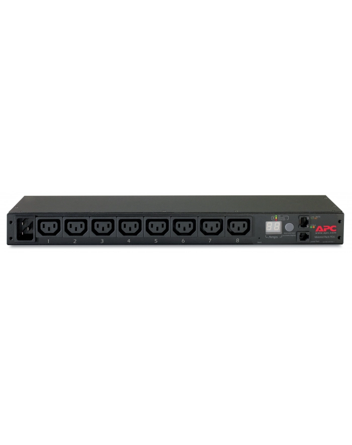 APC AP7821B APC Rack PDU, Metered, 1U, 16A, 208/230V, (8) C13 główny