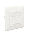DELOCK 86195 Delock gniazdo podtynkowe podwójne 2 X LSA BLOCK -> 2X RJ45 kat. 6A - nr 15