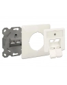 DELOCK 86195 Delock gniazdo podtynkowe podwójne 2 X LSA BLOCK -> 2X RJ45 kat. 6A - nr 1