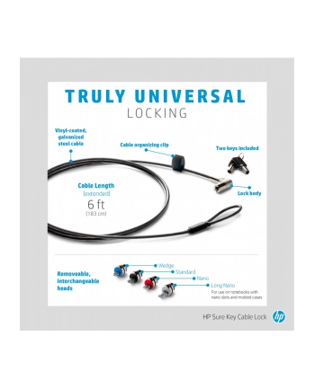 hp inc. HP Sure Key Cable Lock