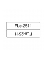 BROTHER FLE2511 Taśma Brother 24mm Black on white non-laminated flagging tape - nr 2