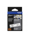 BROTHER FLE2511 Taśma Brother 24mm Black on white non-laminated flagging tape - nr 31