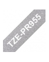 BROTHER TZEPR955 Taśma Brother 24mm White on Premium Silver - nr 10
