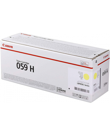 CANON Cartridge 059 H Y Toner