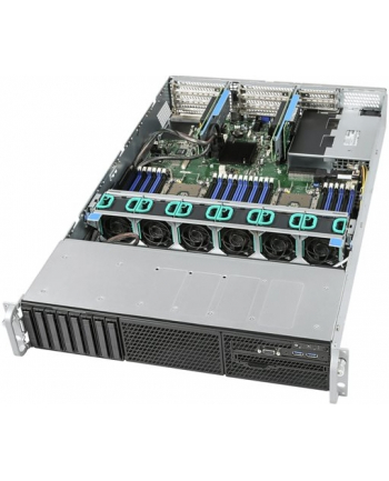 INTEL Server Barebone R2208WFQZSR S2600WFQR 1x 1300W PSU 2x PCIe ricer card bracket 2x 3-slot PCI riser card 1x 2-slot LP PCIe riser