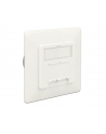 DELOCK 86195 Delock gniazdo podtynkowe podwójne 2 X LSA BLOCK -> 2X RJ45 kat. 6A - nr 4