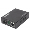 ic intracom INTELLINET 508216 Intellinet Gigabit PoE+ Media konwerter 1x1000Base-T RJ45 na 1xSFP PoE+ Injector - nr 1