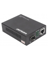 ic intracom INTELLINET 508216 Intellinet Gigabit PoE+ Media konwerter 1x1000Base-T RJ45 na 1xSFP PoE+ Injector - nr 2