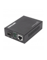 ic intracom INTELLINET 508216 Intellinet Gigabit PoE+ Media konwerter 1x1000Base-T RJ45 na 1xSFP PoE+ Injector - nr 6