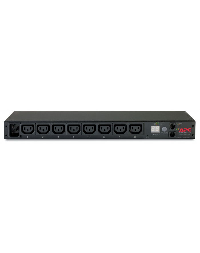 APC AP7821B APC Rack PDU, Metered, 1U, 16A, 208/230V, (8) C13 główny