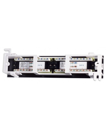 ic intracom INTELLINET 560269 Intellinet Patch panel naścienny 12 portów UTP kat.6 czarny nr 1