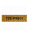 BROTHER TZEPR831 Taśma Brother 12mm Black on Premium Gold - nr 9