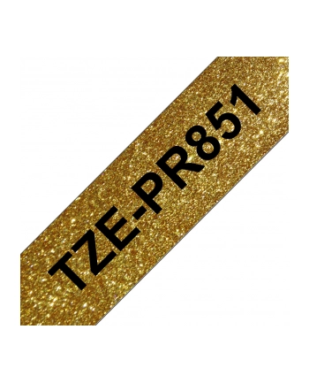 BROTHER TZEPR851 Taśma Brother 24mm Black on Premium Gold nr 1