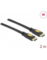 Delock kabel HDMI/HDMI V1.4, 3D TV pozłacane końcówki 1.8m - nr 42