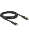 Delock kabel HDMI/HDMI V1.4, 3D TV pozłacane końcówki 1.8m - nr 43