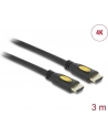 Delock kabel HDMI/HDMI V1.4, 3D TV pozłacane końcówki 3m - nr 27