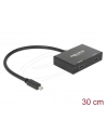 DELOCK 87696 Delock Splitter mini Displayport 1.2 1 x wejście mini Displayport > 2 x wyjście - nr 10
