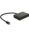 DELOCK 87696 Delock Splitter mini Displayport 1.2 1 x wejście mini Displayport > 2 x wyjście - nr 8