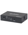 ic intracom MANHATTAN 207867 Manhattan 2-portowy przełącznik AV HDMI 2x1 4K@60Hz zasilanie AC pilot IR - nr 1