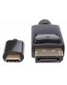 ic intracom MANHATTAN 152464 Manhattan Kabel monitorowy adapter USB-C na DisplayPort DP 4K M/M czarny 2m - nr 19