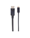 ic intracom MANHATTAN 152464 Manhattan Kabel monitorowy adapter USB-C na DisplayPort DP 4K M/M czarny 2m - nr 20
