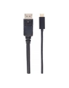 ic intracom MANHATTAN 152464 Manhattan Kabel monitorowy adapter USB-C na DisplayPort DP 4K M/M czarny 2m - nr 24