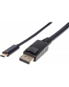 ic intracom MANHATTAN 152464 Manhattan Kabel monitorowy adapter USB-C na DisplayPort DP 4K M/M czarny 2m - nr 25