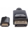 ic intracom MANHATTAN 152464 Manhattan Kabel monitorowy adapter USB-C na DisplayPort DP 4K M/M czarny 2m - nr 26