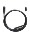 ic intracom MANHATTAN 152464 Manhattan Kabel monitorowy adapter USB-C na DisplayPort DP 4K M/M czarny 2m - nr 27
