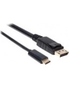 ic intracom MANHATTAN 152464 Manhattan Kabel monitorowy adapter USB-C na DisplayPort DP 4K M/M czarny 2m - nr 28