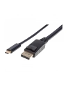 ic intracom MANHATTAN 152464 Manhattan Kabel monitorowy adapter USB-C na DisplayPort DP 4K M/M czarny 2m - nr 6