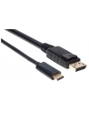ic intracom MANHATTAN 152464 Manhattan Kabel monitorowy adapter USB-C na DisplayPort DP 4K M/M czarny 2m - nr 7
