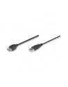 ic intracom MANHATTAN 338653 Manhattan Przedłużacz USB 2.0 A-A M/Ż 1,8m czarny - nr 3