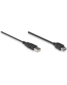 ic intracom MANHATTAN 338653 Manhattan Przedłużacz USB 2.0 A-A M/Ż 1,8m czarny - nr 9
