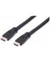 ic intracom MANHATTAN 353977 Manhattan Kabel monitorowy HDMI/HDMI V2.0 M/M Ethernet CL3 10m czarny - nr 1
