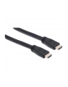 ic intracom MANHATTAN 353977 Manhattan Kabel monitorowy HDMI/HDMI V2.0 M/M Ethernet CL3 10m czarny - nr 6