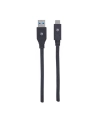 ic intracom MANHATTAN 354981 Manhattan Kabel USB-C 3.1 Gen1, USB C/USB A M/M 3m czarny - nr 4