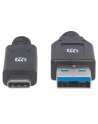 ic intracom MANHATTAN 354981 Manhattan Kabel USB-C 3.1 Gen1, USB C/USB A M/M 3m czarny - nr 9