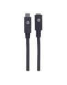 ic intracom MANHATTAN 355230 Manhattan Kabel USB-C 3.1 Gen2, USB C/USB C M/F 50cm czarny - nr 24